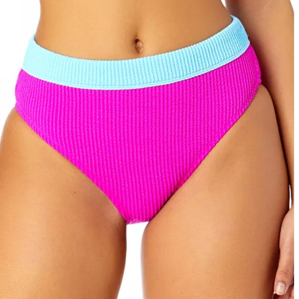 Salt + Cove Salt & Cove Juniors' Colorblocked Bikini Bottoms Size XL Swimwear